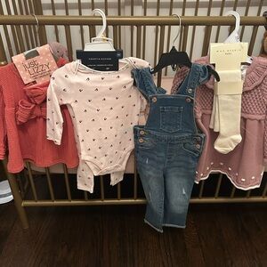 NWT baby girl clothing 12 months